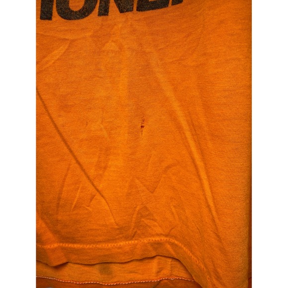 Vintage Executioner Monster Truck Graphic Muscle Shirt Orange Distressed L - Picture 3 of 5
